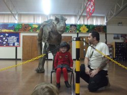 A Dinosaur's Visit to the School: