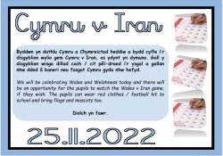 Cymru v Iran: